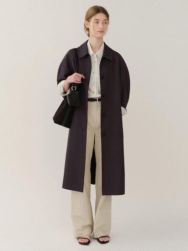 Developpe Coat Dark-Navy - KINDERSALMON - Modalova