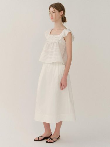 Plie Skirt White - KINDERSALMON - Modalova