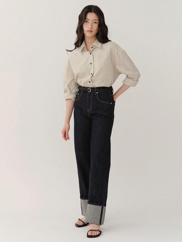 Pique Selvedge Jeans - KINDERSALMON - Modalova