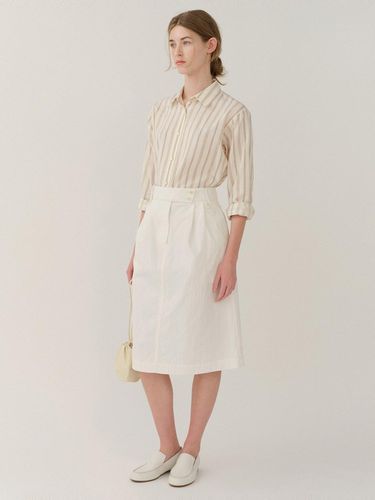 Fouette Cotton Skirt Off-White - KINDERSALMON - Modalova