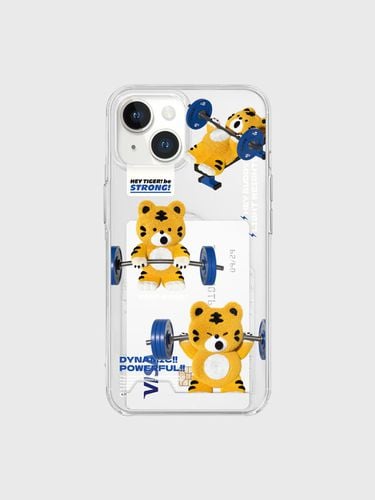 Pattern hey tiger gym [transparent card case] - theninemall - Modalova