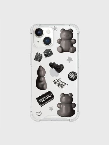 Black objet sticker [tank phone case] - theninemall - Modalova