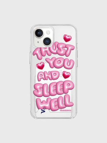 Sleep well lettering [transparent card case] - theninemall - Modalova