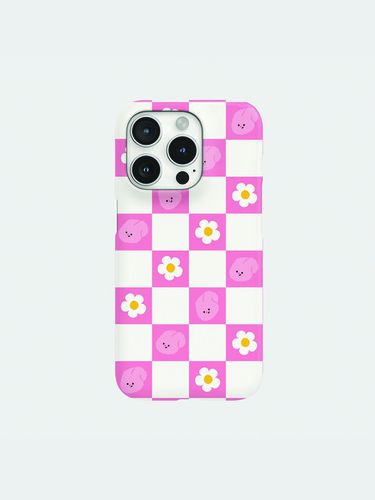 Checkerboard daisy windy [hard phone case] - theninemall - Modalova