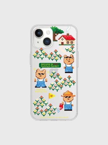 Pixel farmer gummy [Clear Phone Case] - theninemall - Modalova