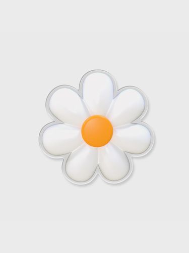 Acrylic smart tok] white marguerite flower - theninemall - Modalova