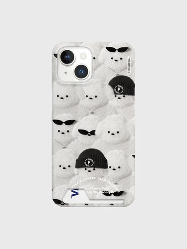 Nice puppy pattern [Card storage phone case] - theninemall - Modalova