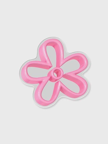 Acrylic Smart Tok] Pink line flower - theninemall - Modalova