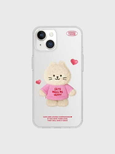 Fluffy hey cat [clear phone case] - theninemall - Modalova