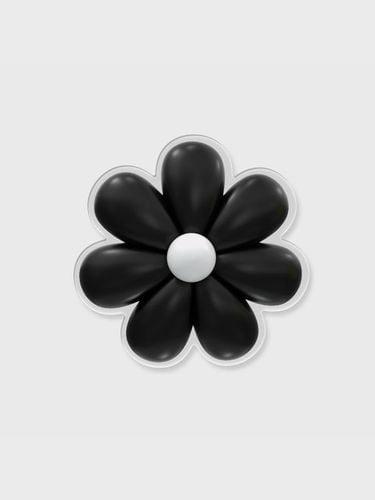 Acrylic Smart Tok] black marguerite flower - theninemall - Modalova