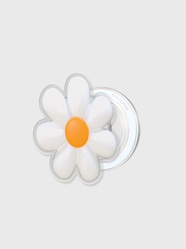 Magsafe Acrylic Smart Tok] White marguerite flowe - theninemall - Modalova