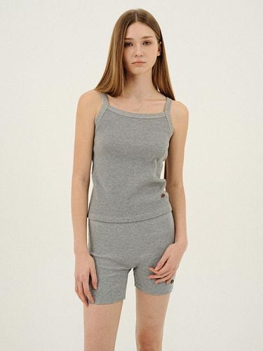 LLL STRETCH RIB SHORT_HEATHER GREY - LLLDESIGNSTUDIO - Modalova