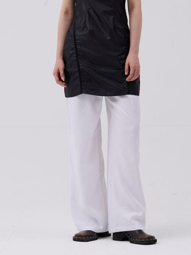 Twill Wide Pants White - AACA - Modalova