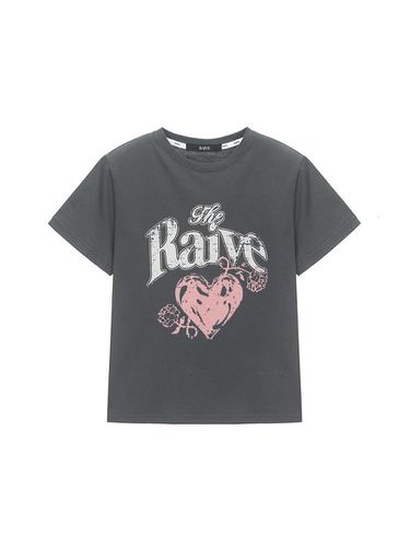 Drawing Heart Graphic T-shirts VW4AE101_3color - RAIVE - Modalova