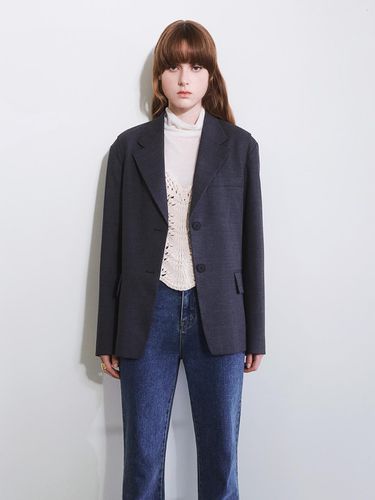 Shoulder Point Tailored Jacket GR_K223PSF702 - DEKAVV - Modalova