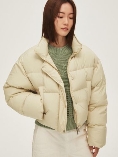 Cropped High-Neck Down Jacket YE_K234PSJ701 - DEKAVV - Modalova