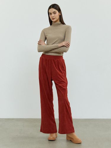 Corduroy Semi-Wide Pants - TSH - Modalova