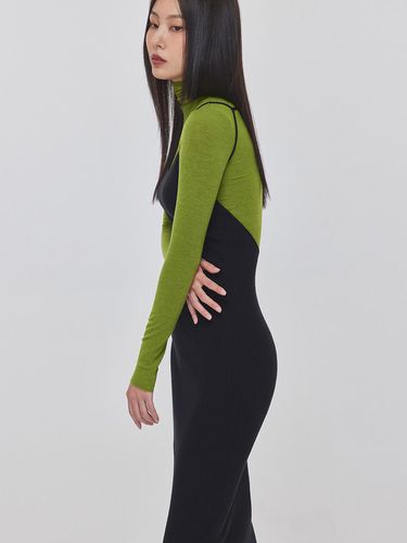 OPEN BACK STRING KNIT DRESS_T226DS500(BK) - TOPGIRL - Modalova