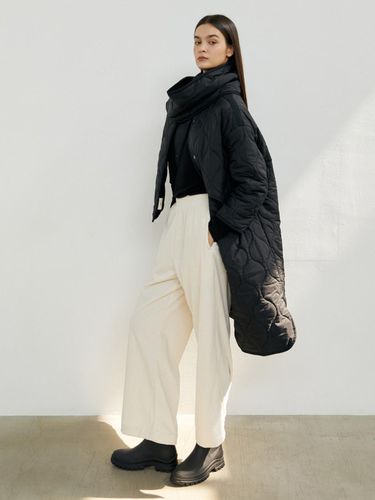 Corduroy Semi-Wide Pants - white - TSH - Modalova