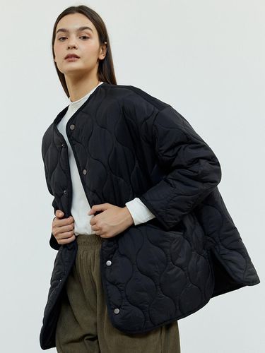 Wave Oversized Fit Jacket - Black - TSH - Modalova