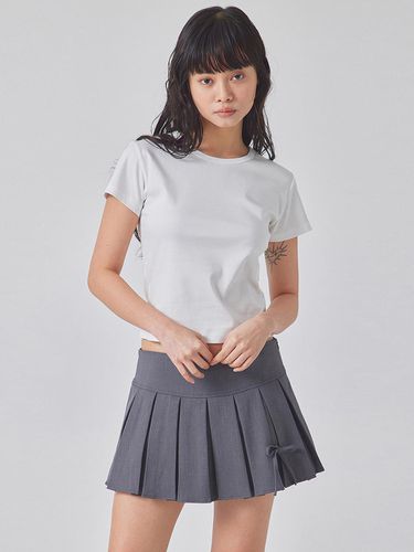 BASIC SILKET T-SHIRT_T416TP101(WH) - TOPGIRL - Modalova