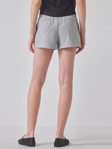 HEART PATCH SHORTS_T416BT701(MG) - TOPGIRL - Modalova