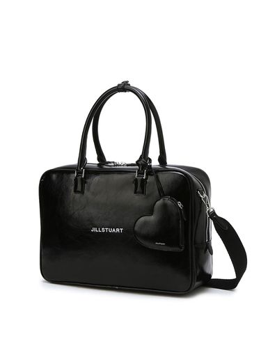 Jelly Bag] Black Logo Coloring Leather Tote Bag J - JILLSTUART - Modalova