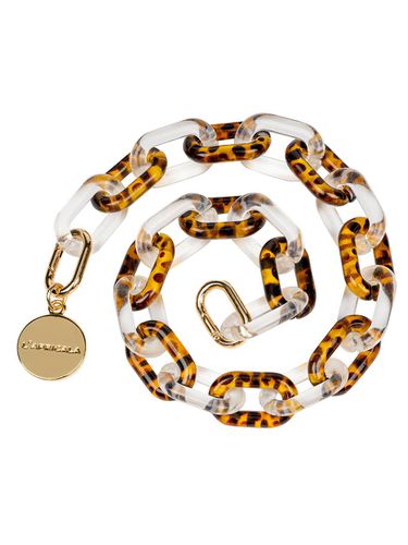 Gold Pendant Marble Plastic Bag Strap - LAPRICALA - Modalova