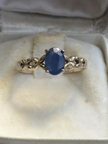 Kellan ii. sapphire Ring - martha in the garret - Modalova