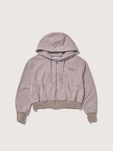 Basic Hoodie Zip-Up Pink - PLAC - Modalova