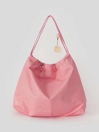 Vegan Leather Small Hobo Bag - Pink - RUE D’EUGENIE - Modalova