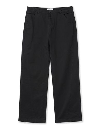 Straight fit chino pants [black] - Millo Archive - Modalova