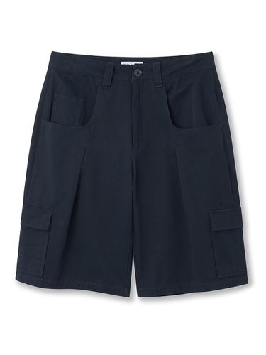 Bermuda Chino Cargo Pants [Navy] - Millo Archive - Modalova