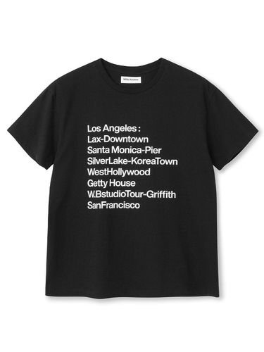 L.A. Vacation T-shirt [Black] - Millo Archive - Modalova