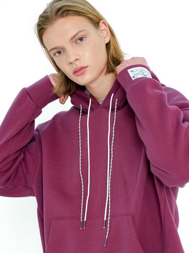 COLOR STRING DOUBLE HOODIE SWEATSHIRTS_PURPLERED - Trip LE Sens - Modalova