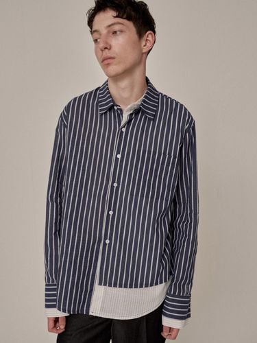 ST LAYERED LINEN SHIRTS NAVY - Trip LE Sens - Modalova