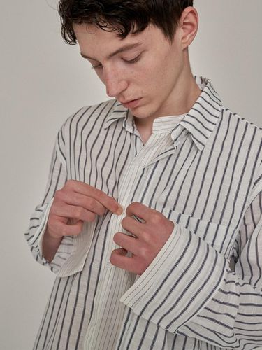 ST LAYERED LINEN SHIRTS WHITE - Trip LE Sens - Modalova