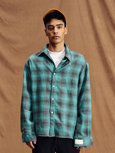 GENDERLESS CHECK SHIRTS 1 GREEN - Trip LE Sens - Modalova