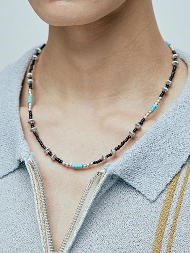 Turquoise & hogan beads necklace - KND - Modalova