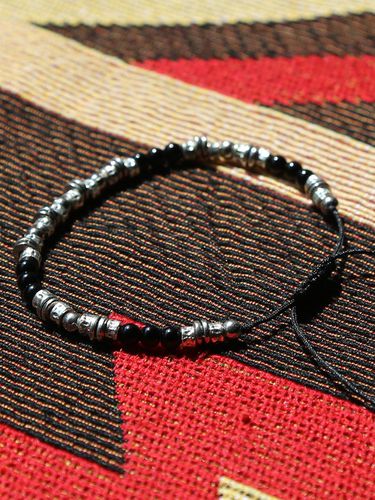 Black & antique silver beads bracelet - KND - Modalova