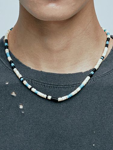 NA shell & turquoise beads necklace - KND - Modalova