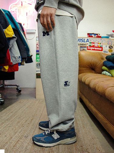 XMICHIGAN] Logo Sweat Jogger Pants (Heathe - STARTER - Modalova