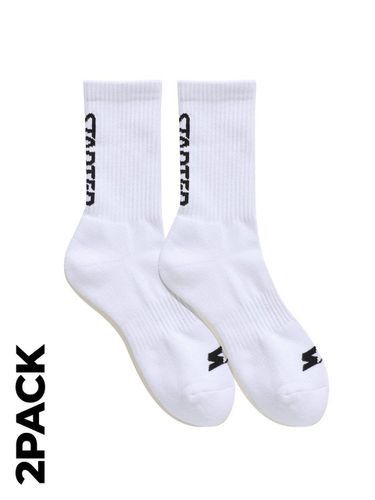 Logo Socks 2 Pack (White & White) - STARTER - Modalova