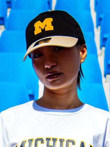 X MICHIGAN] M Logo Ball Cap (Black) SA240 - STARTER - Modalova