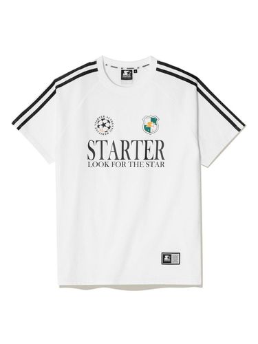 Graphic short sleeve T-shirt (white) SA232ISS06_WH - STARTER - Modalova