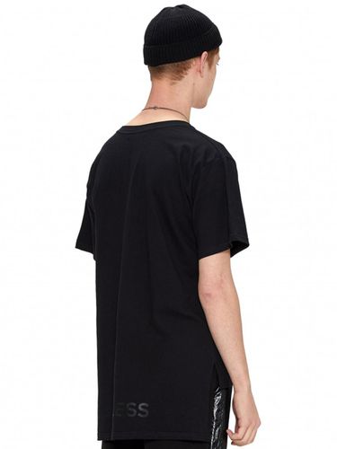 UNBALANCE CUT BACK LOGO T-SHIRT - LABELESS - Modalova