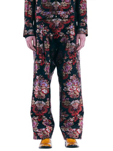 JACQUARD WIDE TROUSERS - LABELESS - Modalova