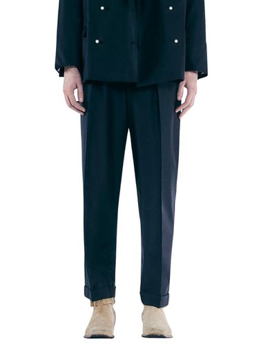 BLACK PEARL WOOL TROUSERS - LABELESS - Modalova