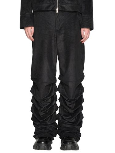 BLACK SHIRRING TROUSERS - LABELESS - Modalova