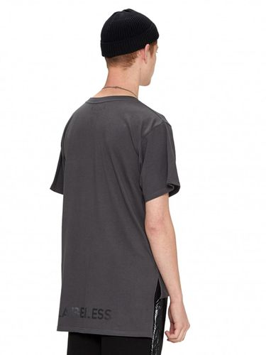 UNBALANCE CUT BACK LOGO T-SHIRT - LABELESS - Modalova